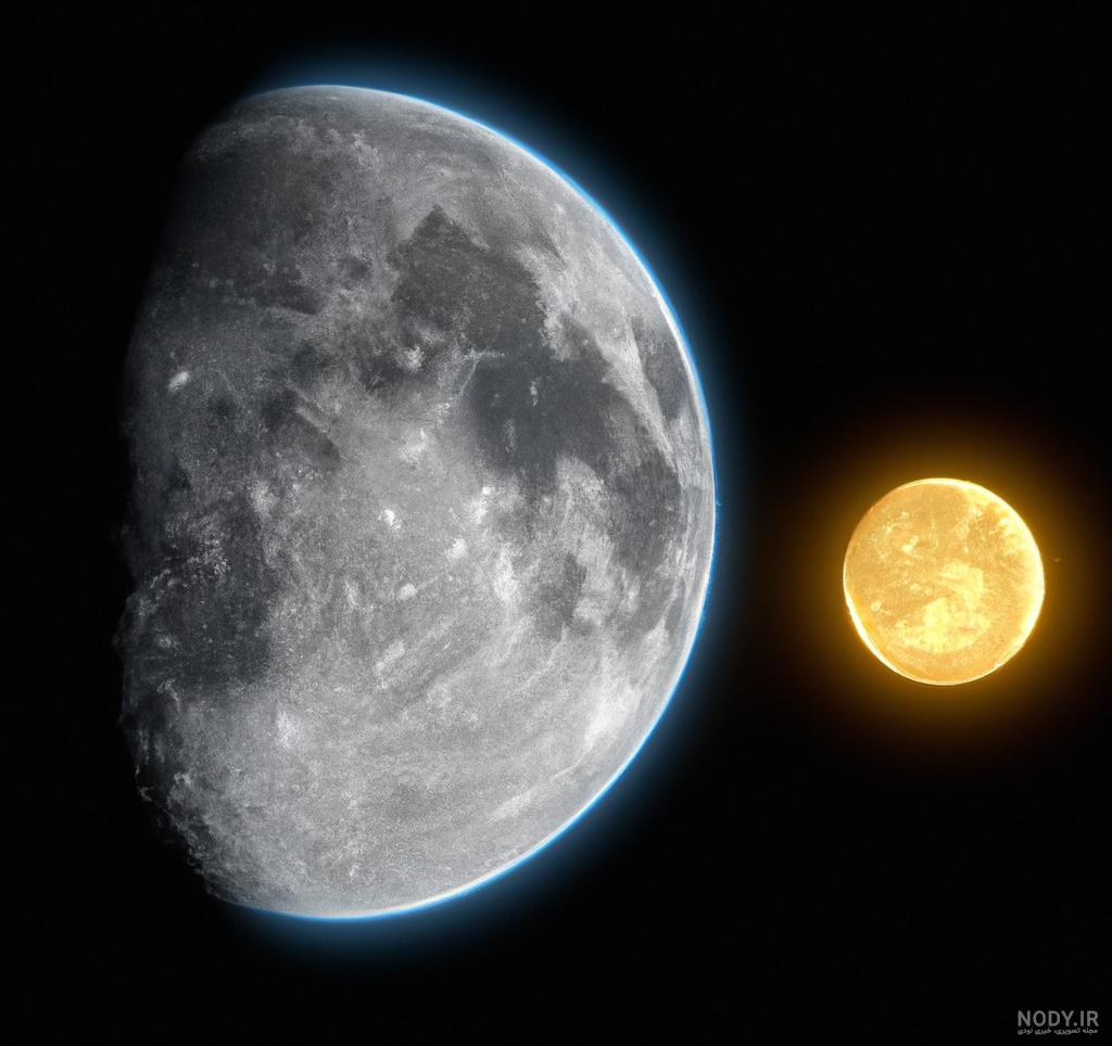 عکس خفن عکس واقعی خورشید و ماه