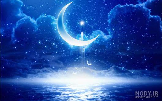 عکس ماه و دریا برای پروفایل