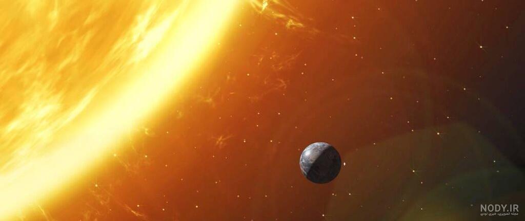 عکس واقعی خورشید گرفتگی
