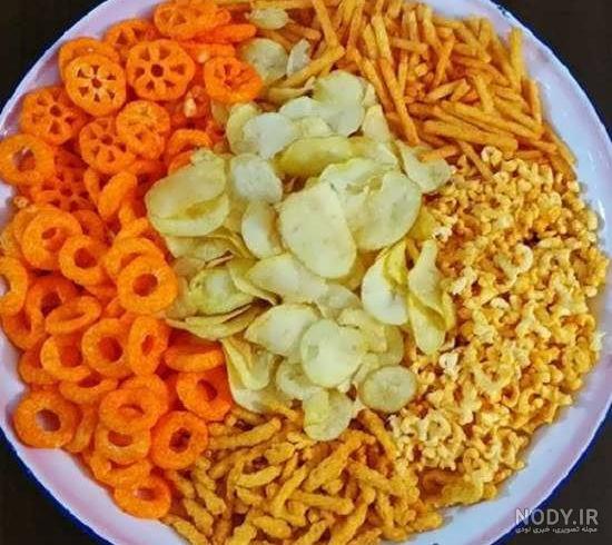 عکس چیپس و پفک و لواشک برای استوری