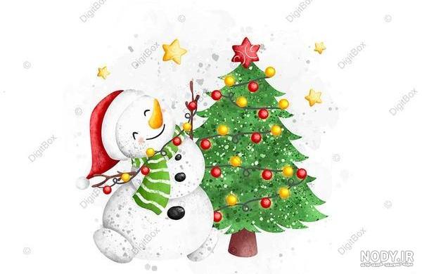 عکس خفن عکس درخت کریسمس کارتونی