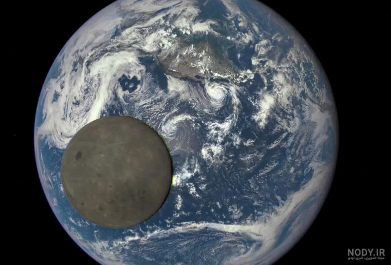 عکس واقعی خورشید گرفتگی