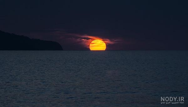 عکس ماه و دریا برای پروفایل