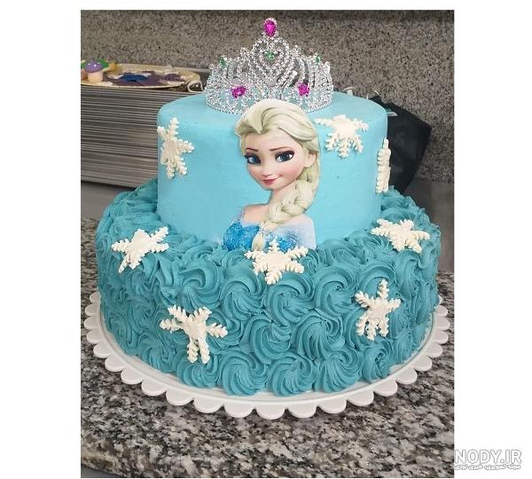 cake birthday cakes elsa anna ۳ ۲۰۴