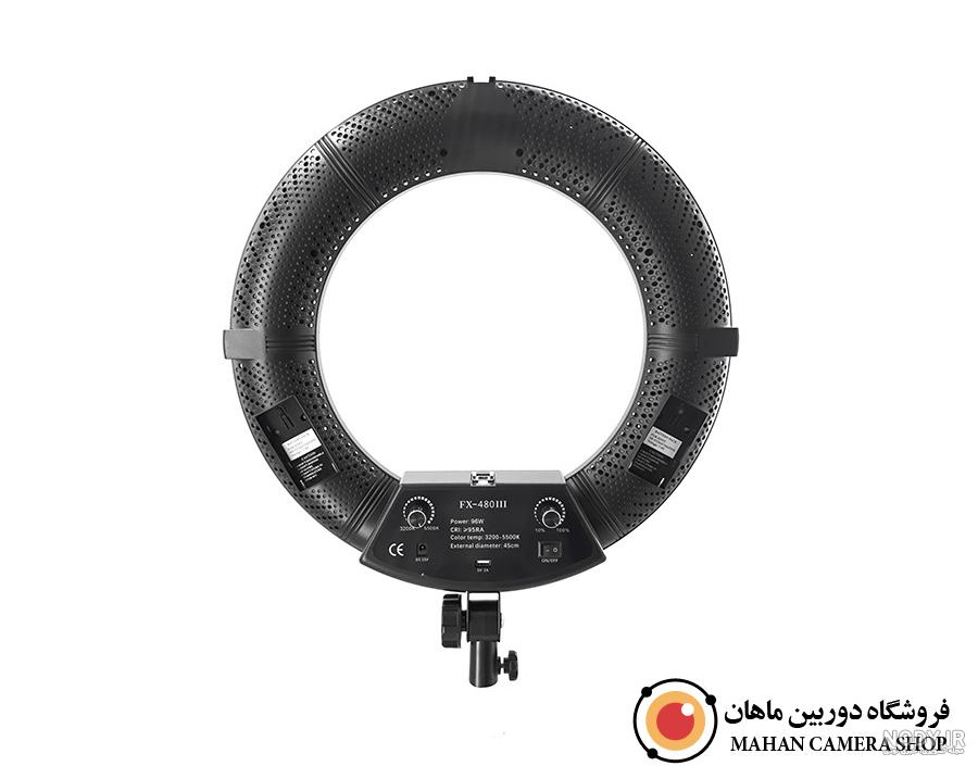 بهترین قیمت و خرید رینگ لایت حرفه ای Ring Light FE 580 III با صفحه نمایش -  تجهیزات عکاسی زوم لوک