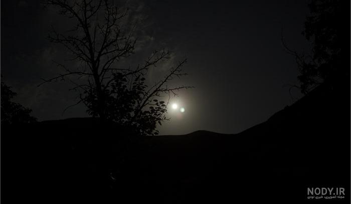 تصویر نجومی روز ناسا: گام های (اهلّه) ماه