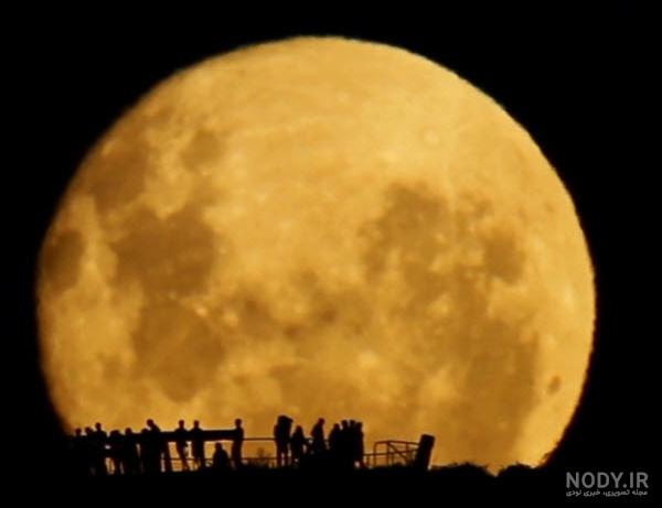 دیشب پرنورترین شب سال بود/ تصاویری از بزرگترین و زردترین ماه - خبرآنلاین