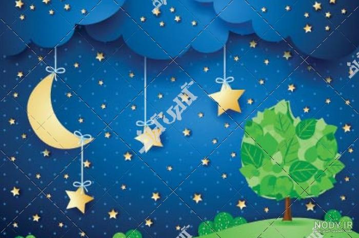 عکس فانتزی ماه و دختر عکس فانتزی ماه و دختر