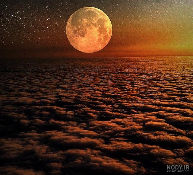 عکس ماه از شب اول تا چهاردهم - عکس نودی