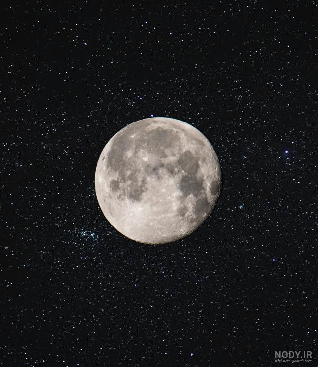 عکس ماه نیمه و کامل