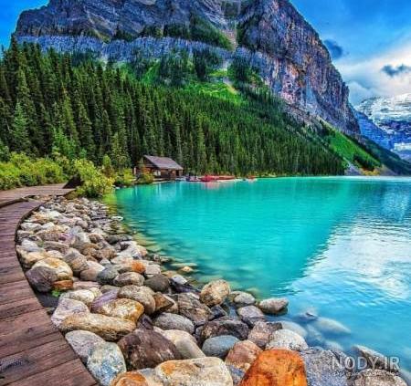 عکس منظره آبی رنگ عکس منظره آبی رنگ