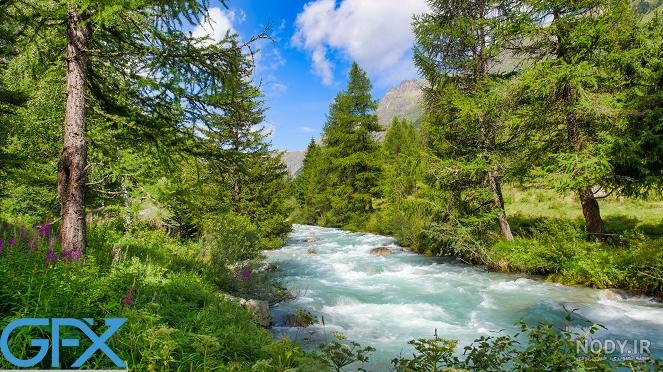 عکس منظره تابستانی عکس منظره تابستانی