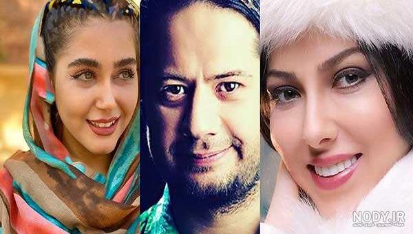 عکس واقعی عسل در فیلم ماه پیشونی