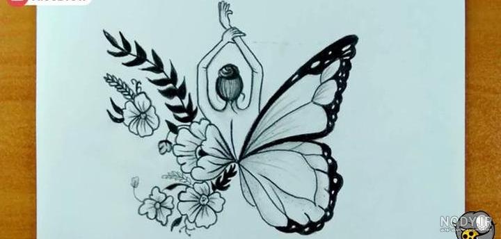 عکس پروانه های کارتونی