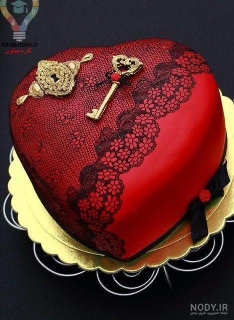 عکس کیک ولنتاین
