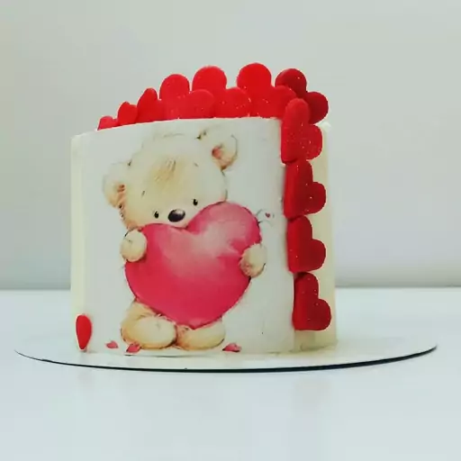 عکس کیک ولنتاین لاکچری