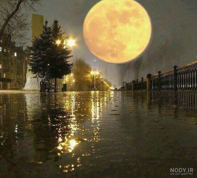 عکسهای گلچین شده از شب مهتابی و ماه کامل شب 14 | مارال نیوز