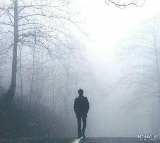  بک گراند پسر تنها در تاریکی با کیفیت بالا