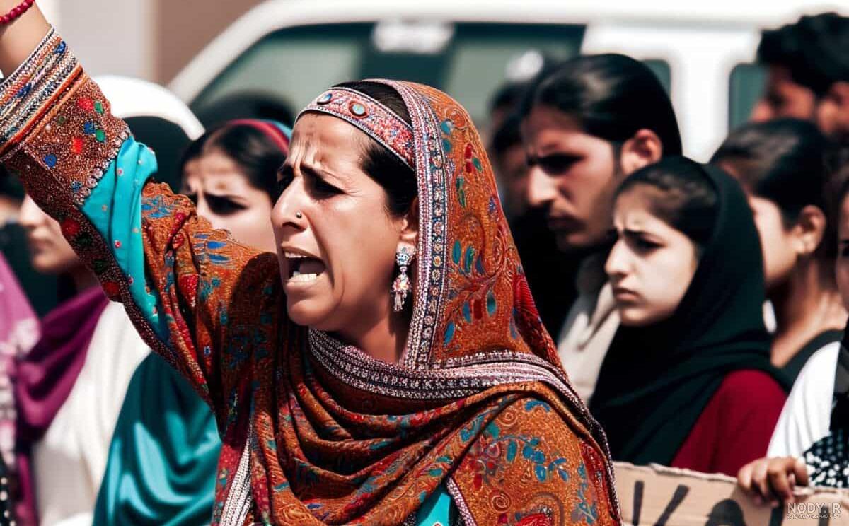 عکس دختر بلوچ