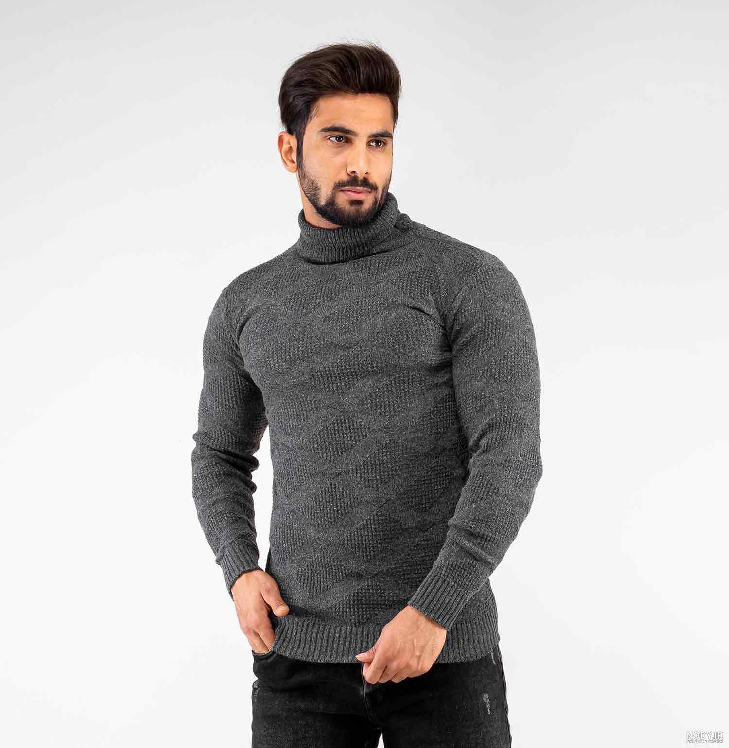 عکس یقه اسکی مردانه