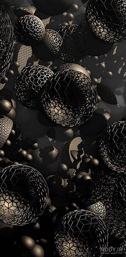  عکس پس زمینه مشکی سه بعدی با کیفیت بالا