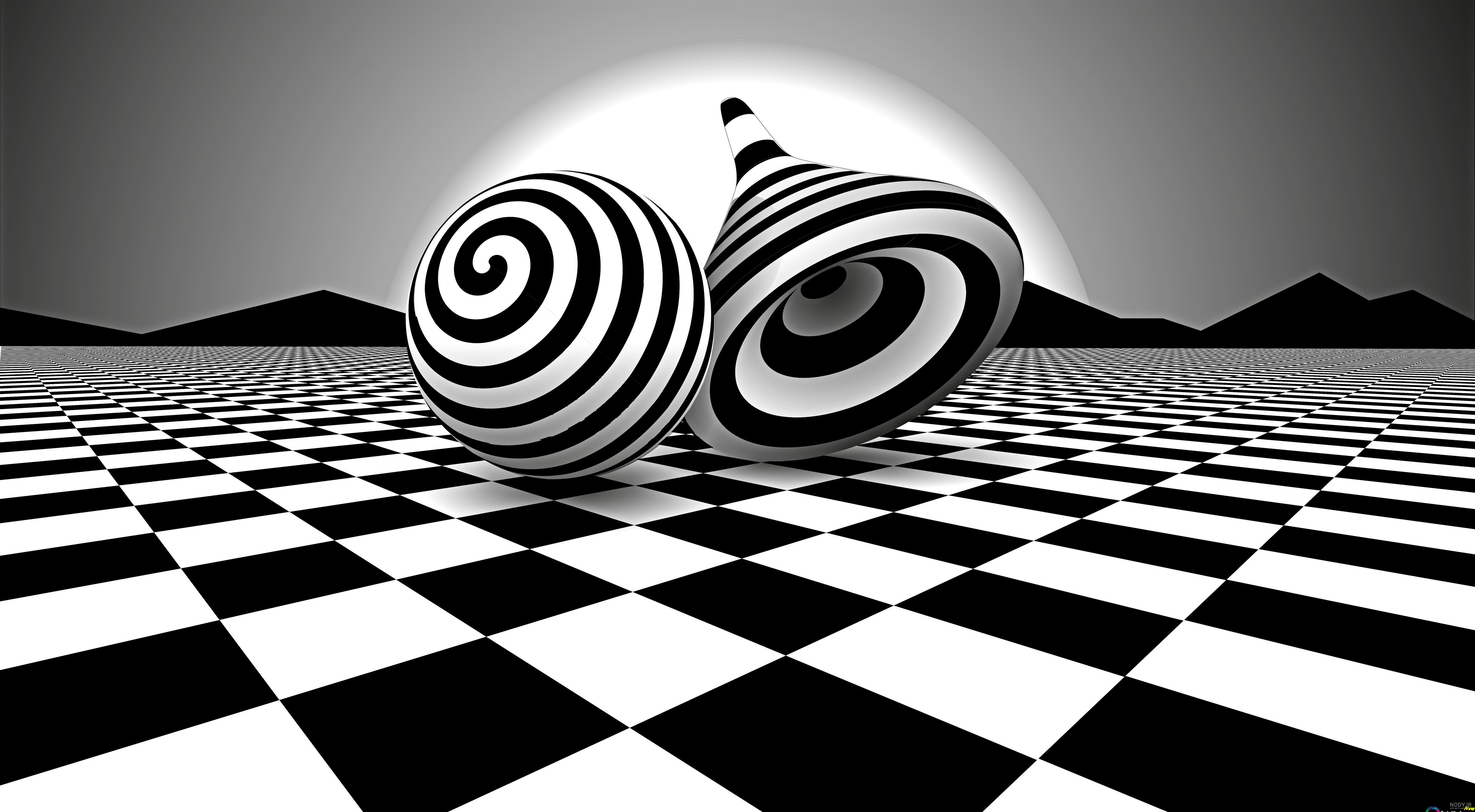  عکس پس زمینه مشکی سه بعدی با کیفیت بالا