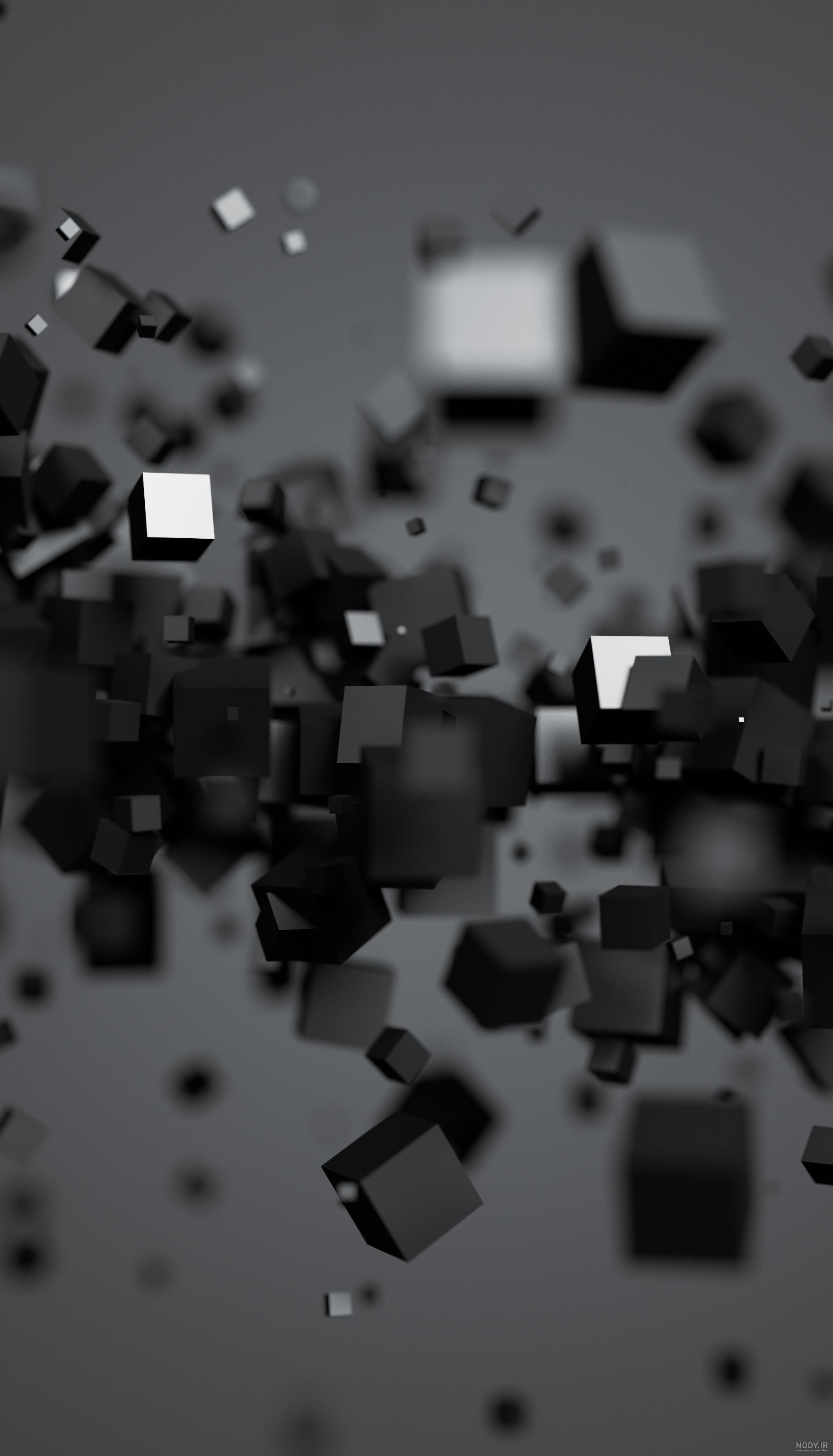  عکس پس زمینه مشکی سه بعدی با کیفیت بالا