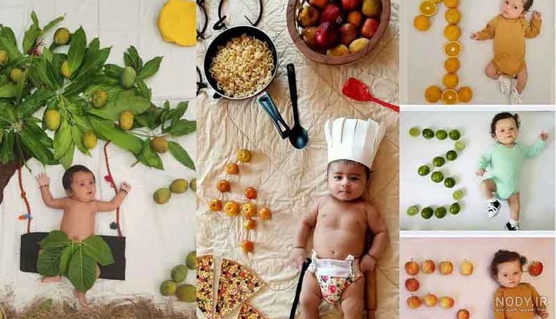 بهترین ایده‌های عکس نوزاد دو ماهه - مجله چند ماهمه