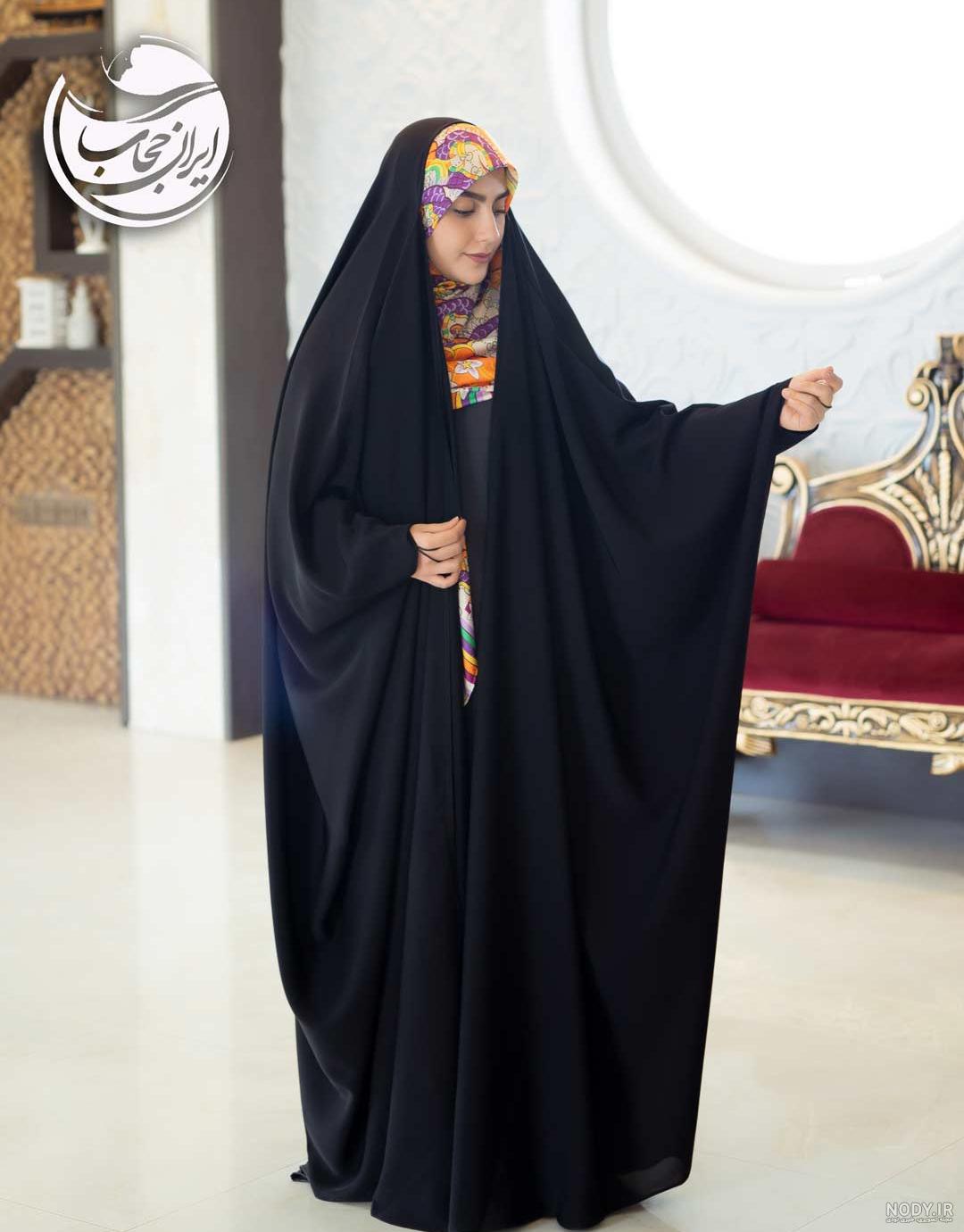 عکس چادر مشکی جدید