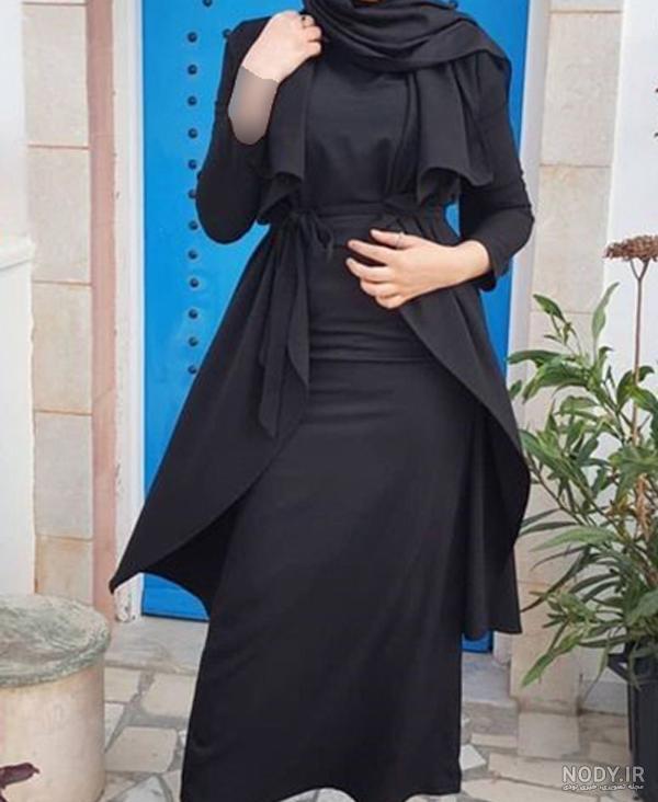 مدل لباس مشکی عزاداری جدید و باوقار برای خانم ها مدل لباس مشکی عزاداری جدید و باوقار برای خانم ها