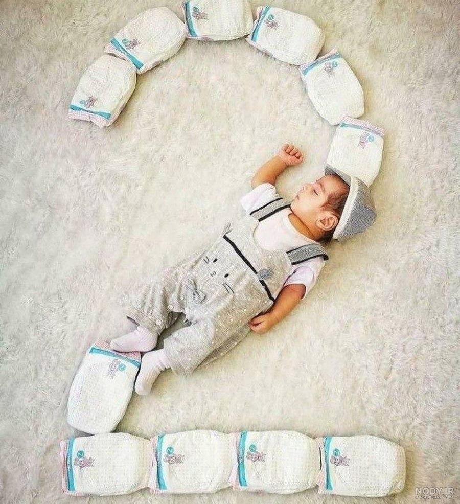 ژست عکس نوزادی