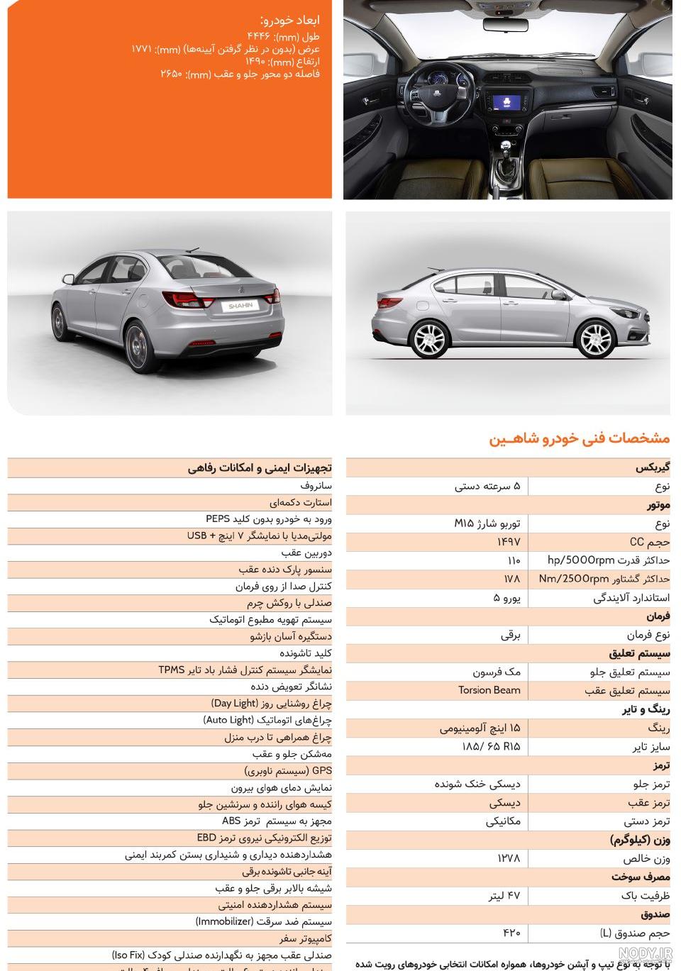 بررسی سایپا شاهین اتومات CVT | bama.ir