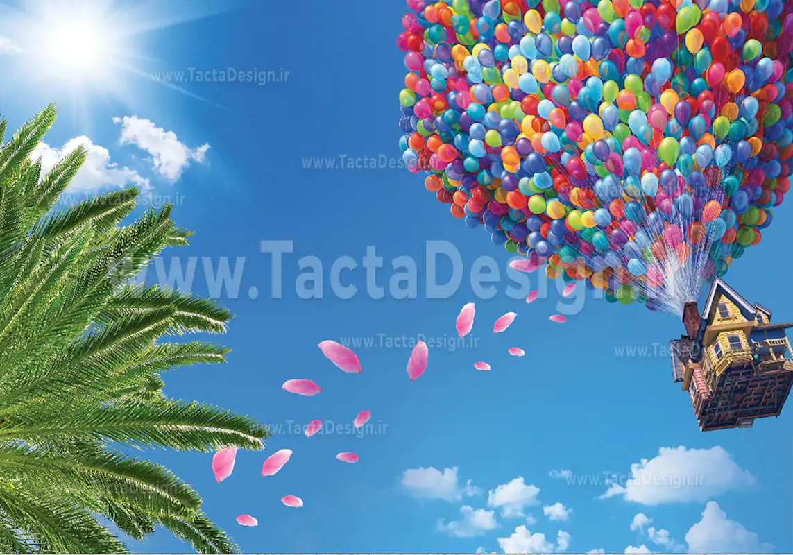 عکس بادکنک برای تبریک تولد در شبکه های مجازی با کیفیت بالا