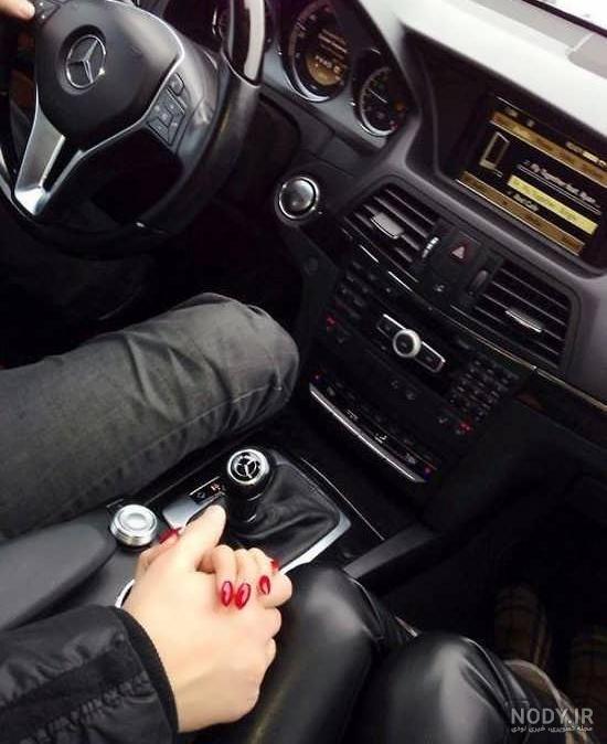 عکس دختر با ماشین ۲۰۶ برای پروفایل