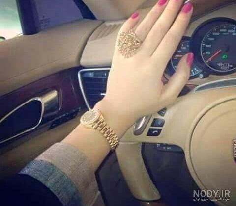  عکس دختر ماشین باز برای پروفایل