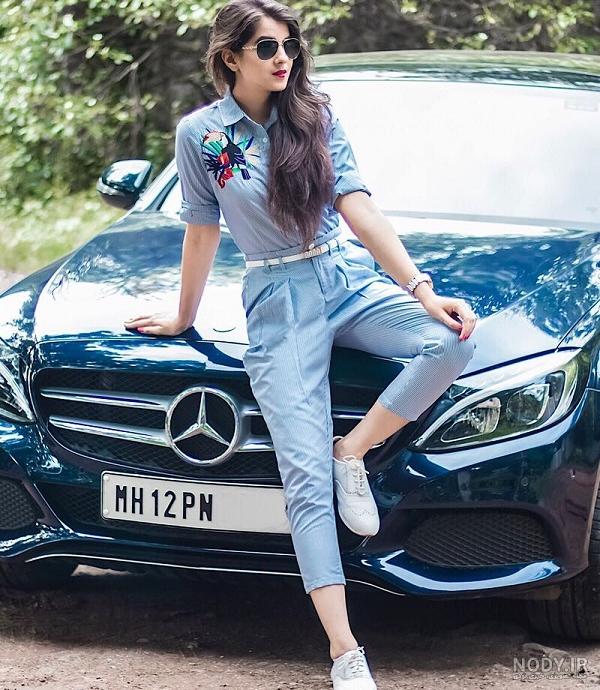  عکس دختر ماشین باز برای پروفایل
