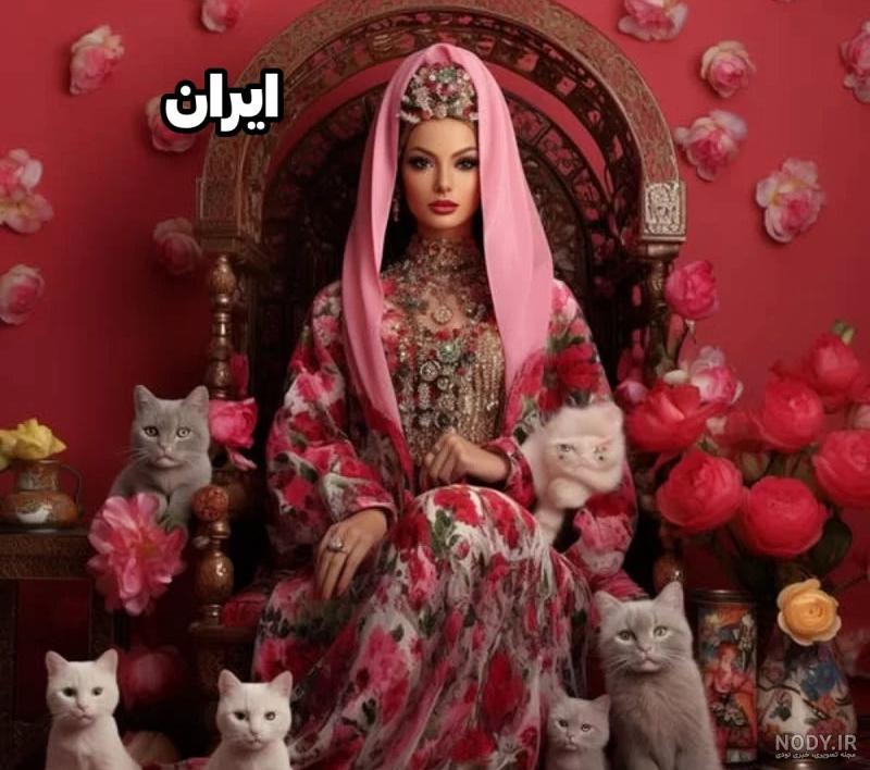 باربی های زیبا با لباس رنگارنگ 1605989