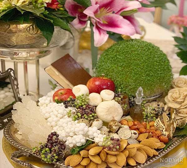 تزیین هفت سین عروس + سفره هفت سین عروس اینستاگرام تزیین هفت سین عروس + سفره هفت سین عروس اینستاگرام