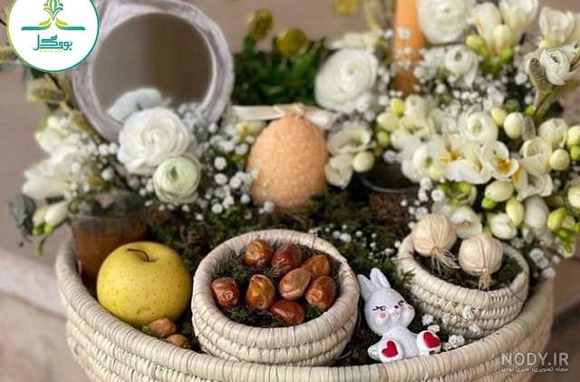 سفره هفت سین ۹۹ با ایده های تزیین زیبا و چیدمان لاکچری + عکس