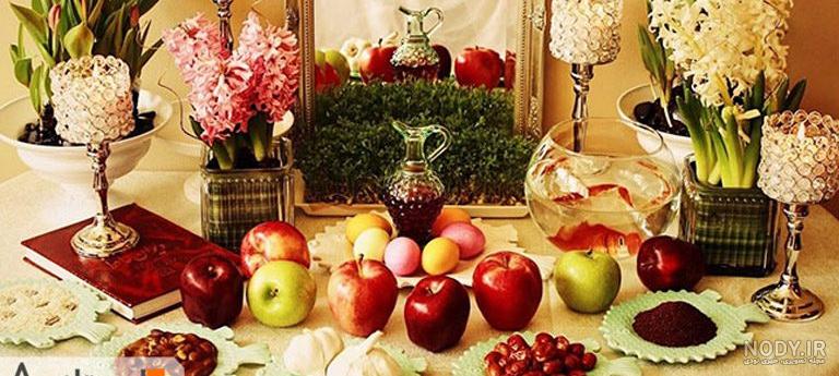 عکس سفره هفت سین کاردستی عکس سفره هفت سین کاردستی