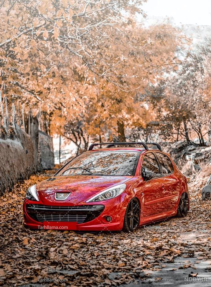 عکس ماشین پژو 207 سقف شیشه ای