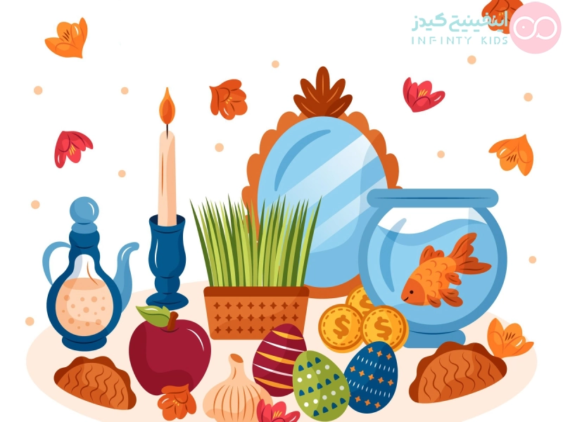 عکس هفت سین انیمیشنی