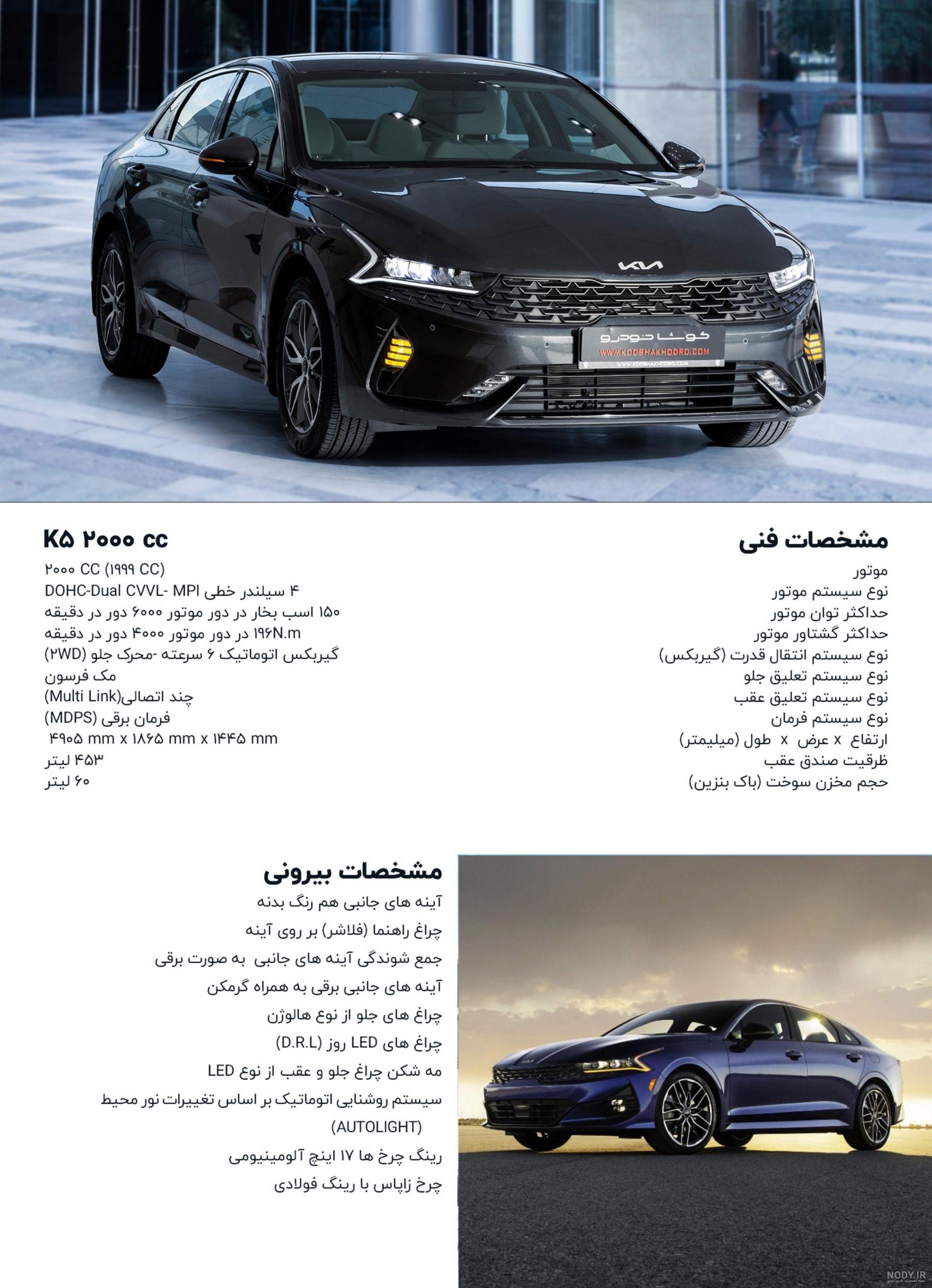 مشخصات و قیمت کیا اپتیما ۲۰۲۴ وارداتی در ایران | اقتصاد24