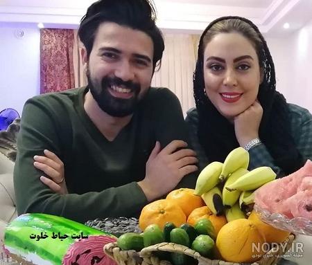 تیپ لاکچری همسر شاهرخ استخری در شب یلدا سوژه شد + عکس