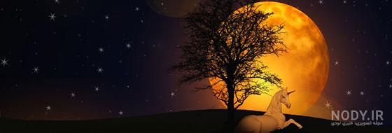 عکس ماه زیبا 🌕 - عمارت رویایے..❥ عکس ماه زیبا 🌕 - عمارت رویایے..❥