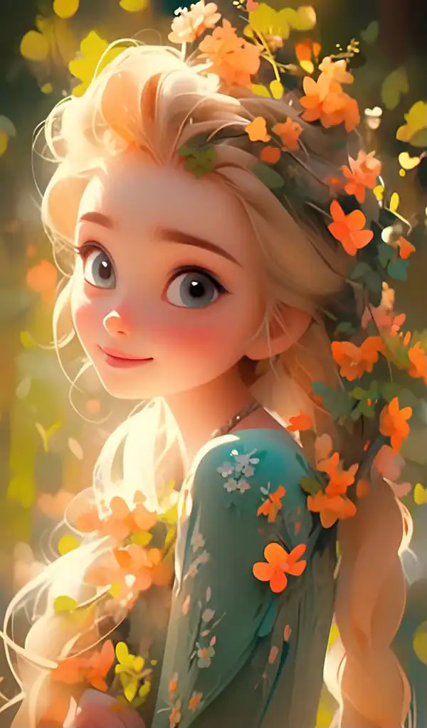 عکس ورزشی کارتونی و فانتزی دخترانه