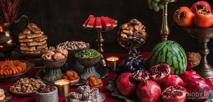 عکس پشت زمینه شب یلدا