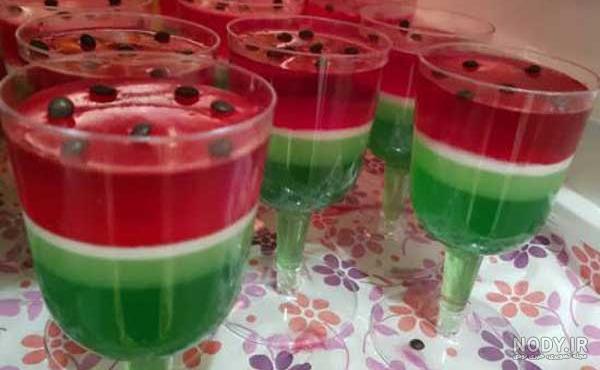 عکس ژله برای یلدا