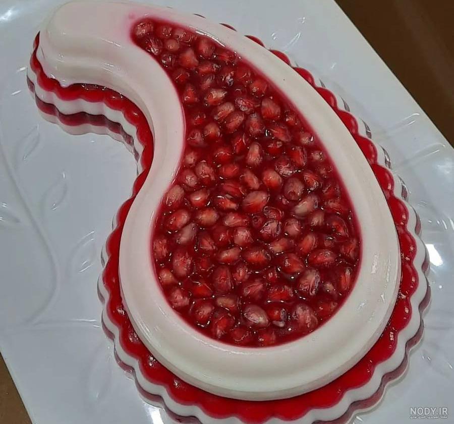 عکس ژله شب یلدا ساده