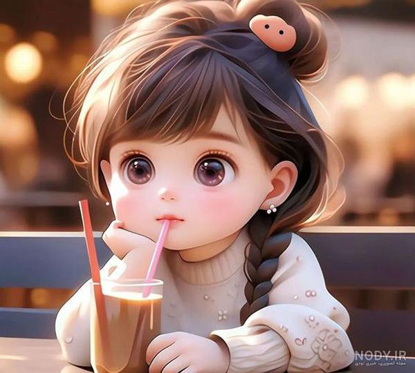 عکس کارتونی برای پروفایل دخترانه